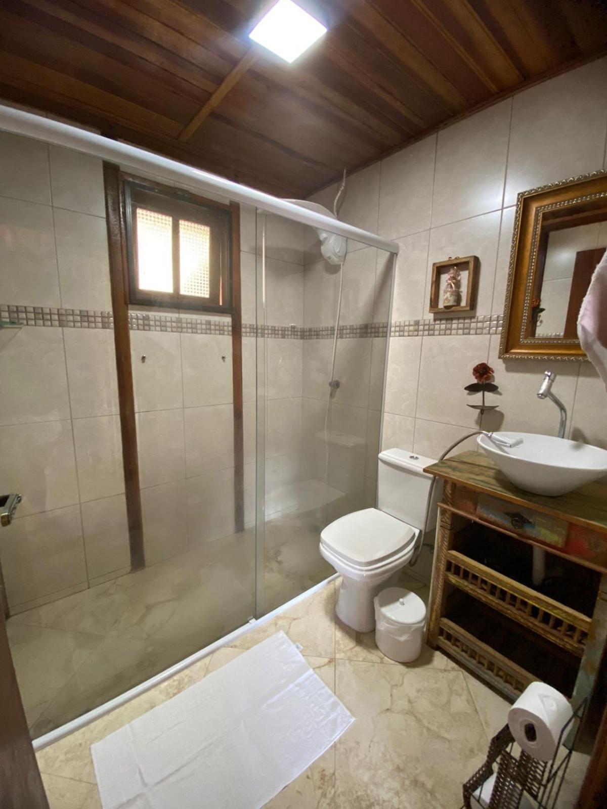 Cabana Com Jacuzzi Em 瓜拉雷马 外观 照片